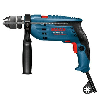 Дрель ударная BOSCH GSB 1600 RE (710Вт, 3000об/мин, реверс, БЗП 13мм)