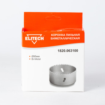 Коронка Bi-Metal ф95 ELITECH