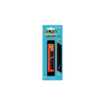 Лезвие для ножей OLFA BLACK MAX 25мм 5шт