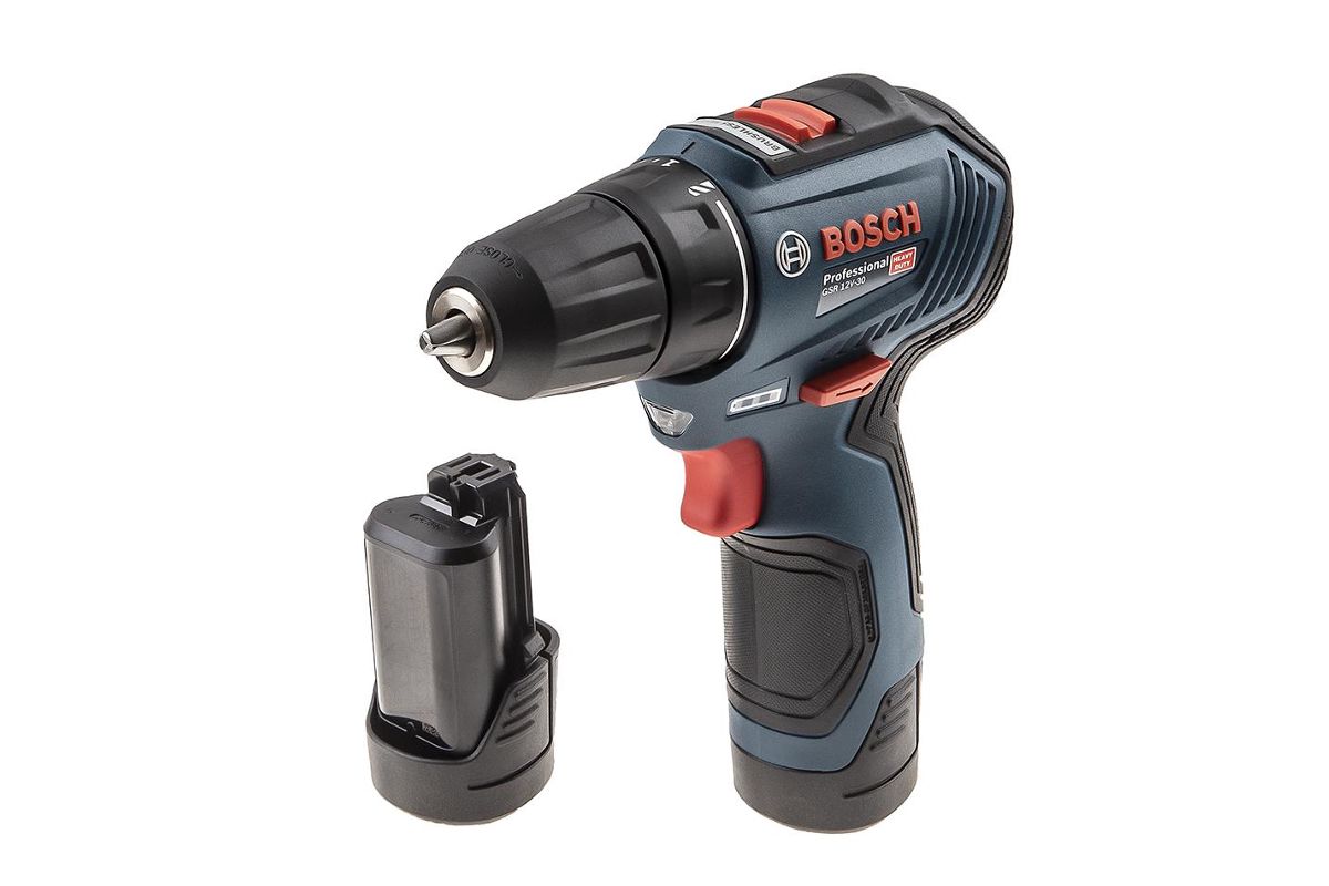 Аккумуляторная дрель-шуруповерт BOSCH GSR 12V-30
