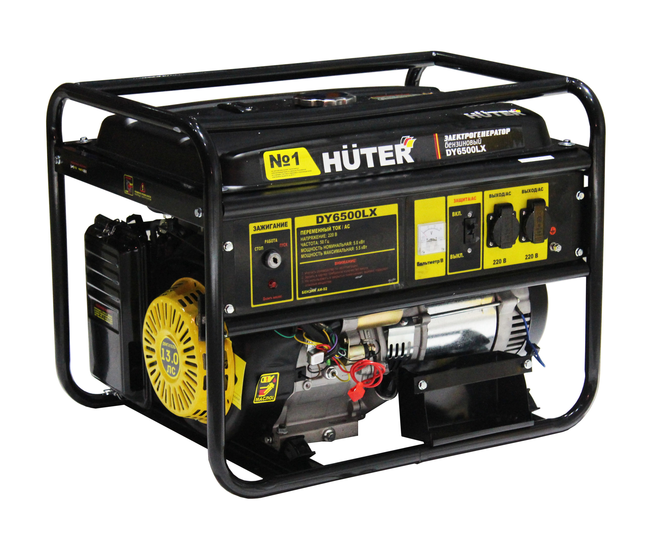 Генератор бензиновый HUTER DY6500LХ