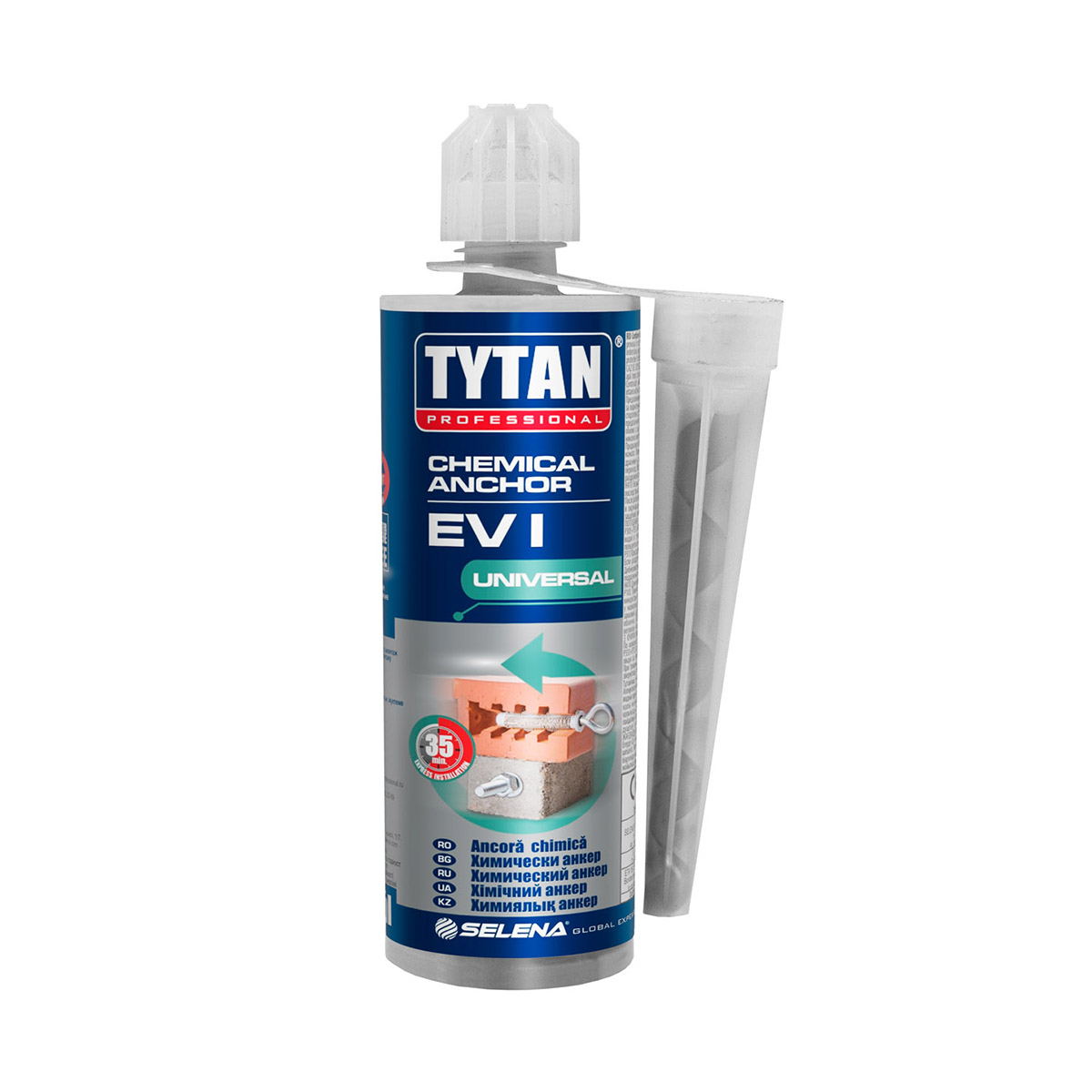 Анкер "TYTAN" химический универсальный EV-I-165 94869  *1/5